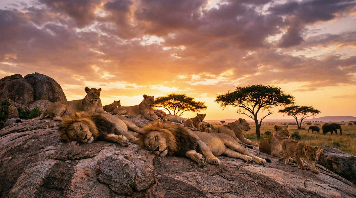 17c一起草非洲狮群视频